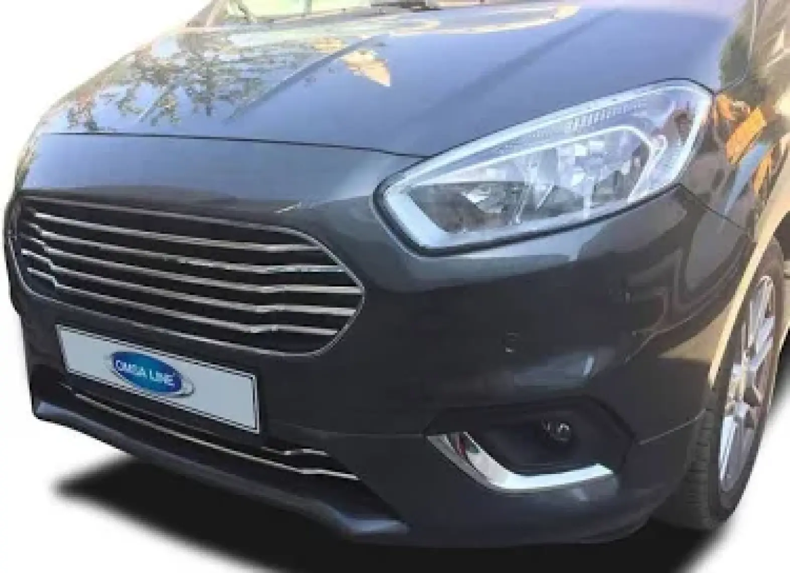 KromGaraj Ford Yeni Tourneo Courier Sis Farı Çerçevesi 2018- Sonrası 2 Parça