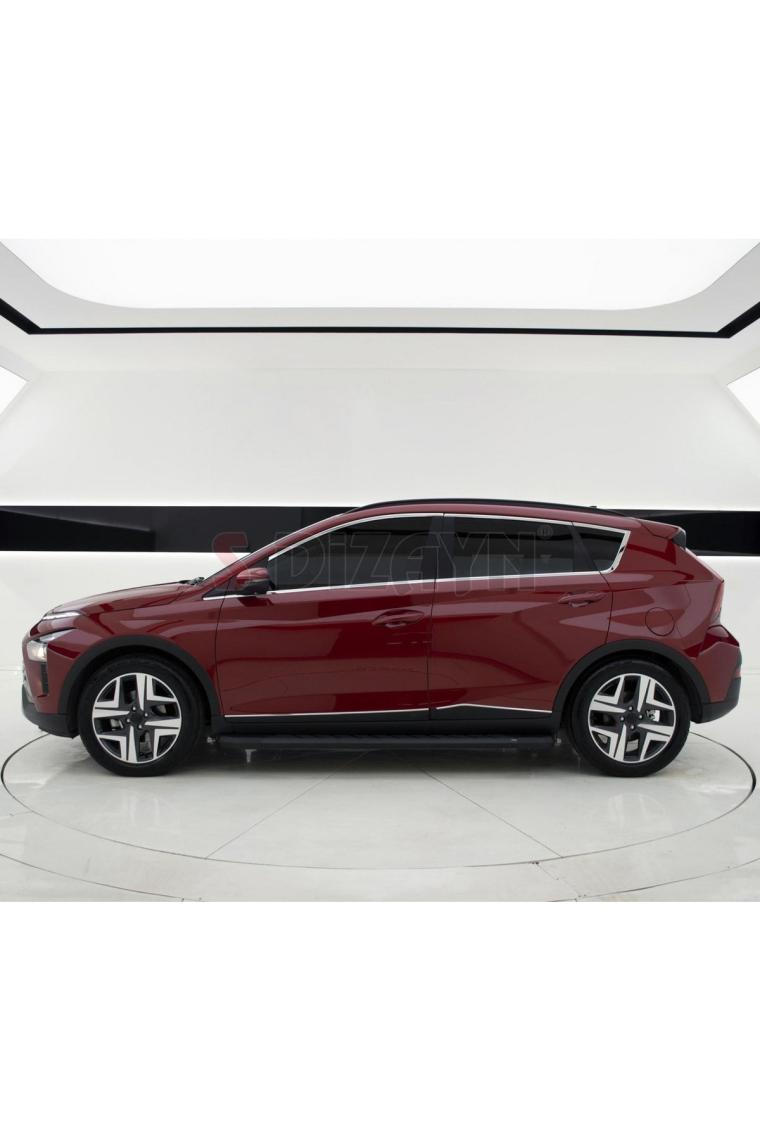 S-dizayn Hyundai Bayon Krom Yan Kapı Çıtası 4 Prç. 2021 Üzeri 6221141