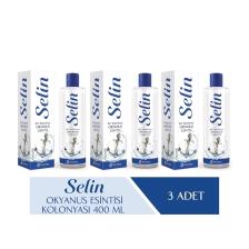 Parfümlü Kolonya Okyanus Esintisi 400 ml 3'lü Set