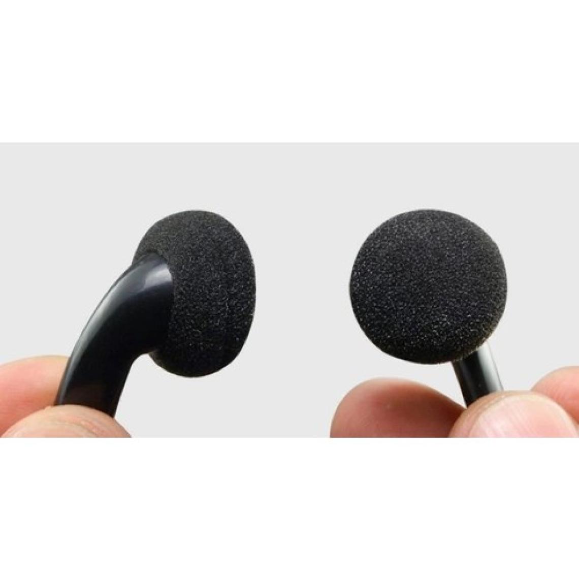 fobun Kulaklık Süngeri 18MM Kulaklık Pedi Mp3 Mp 4 DVD CD Telefon Kulaklıkları Kulaklık Süngeri Mp4 10 Adet 5 Çift Kulaklık Yastığı