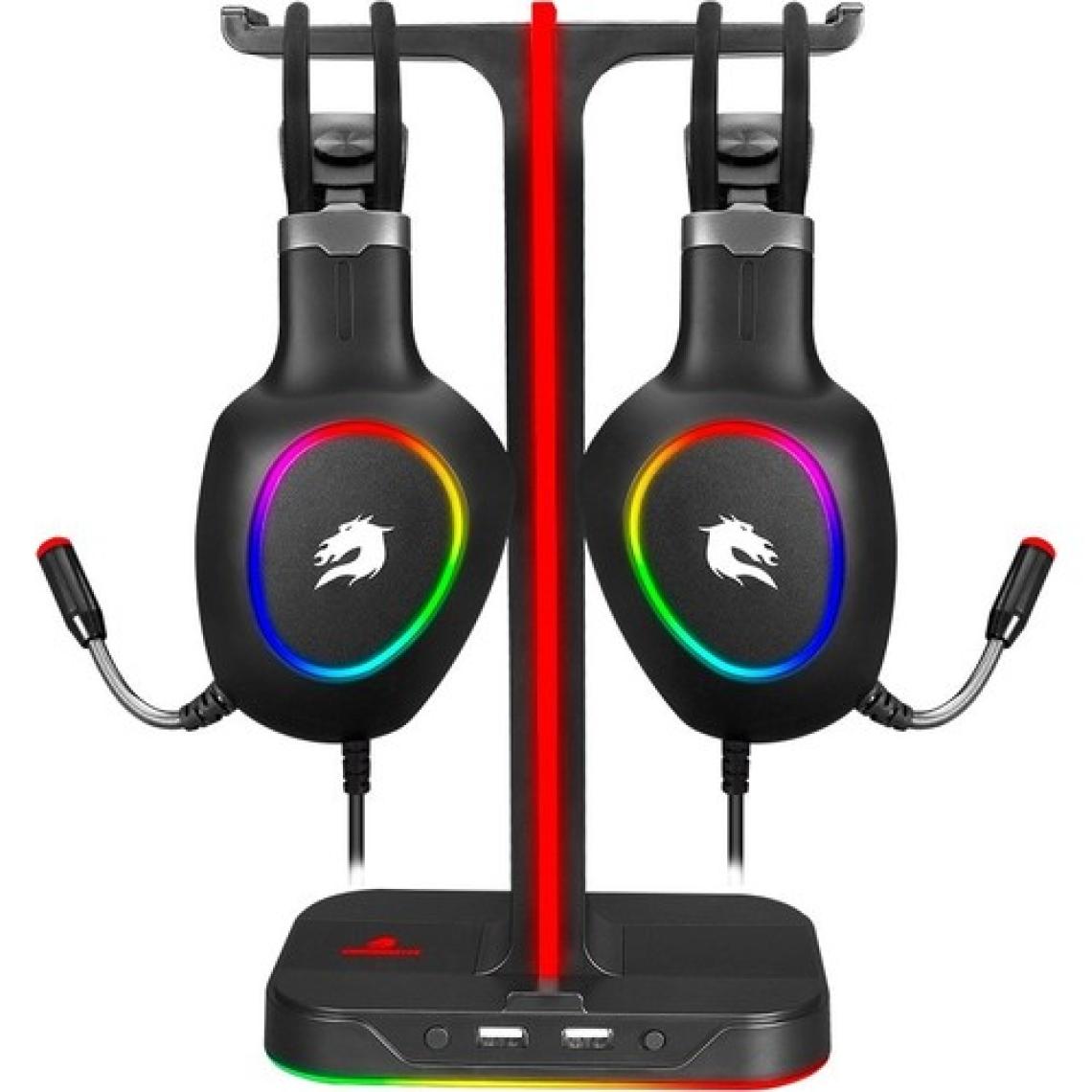 Gamebooster HS01 Rgb Aydınlatmalı Ikili Kulaklık Standı (GB-HS01)