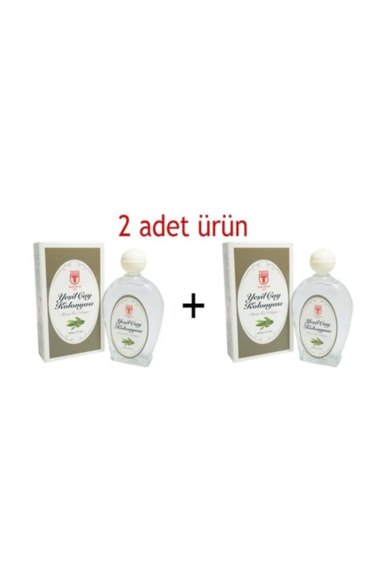 2'li Yeşil Çay Kolonyası-200 Ml Cam Şişe
