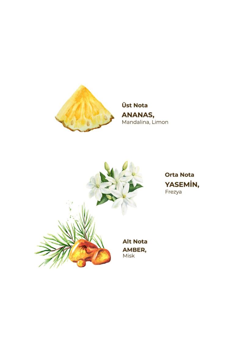 Eyüp Sabri Tuncer Hawaii Ananas Kolonyası Pet Şişe Sprey 150 ml