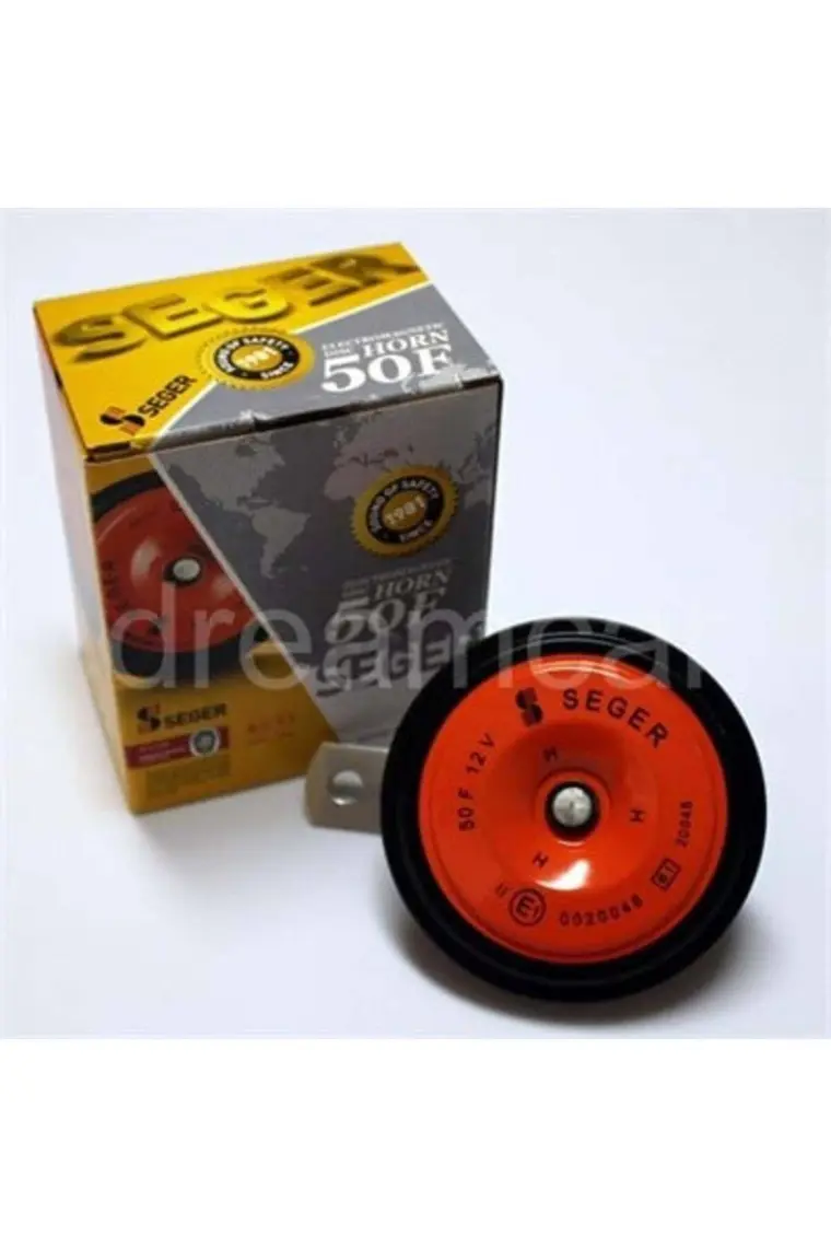 Seger MOTOSİKLET KORNASI SEGER 50F 12 V, 480 HZ (DİDİT) BÜYÜK BOY KALIN SES