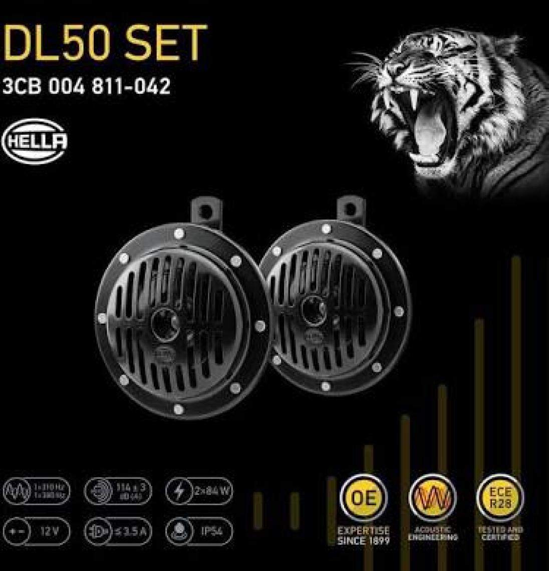 Hella Supertone 2X72 W Ultra Didit Korna 12 V 2 Adet 34909