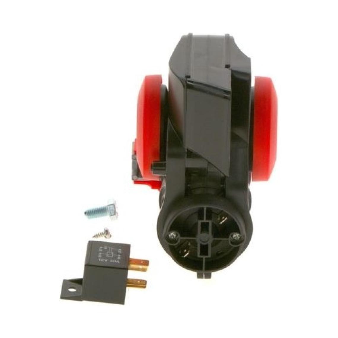 Bosch Korna Çift Tonlu 12V 520/660 Tekli Role Montaj Setli Ferrari  0986320400