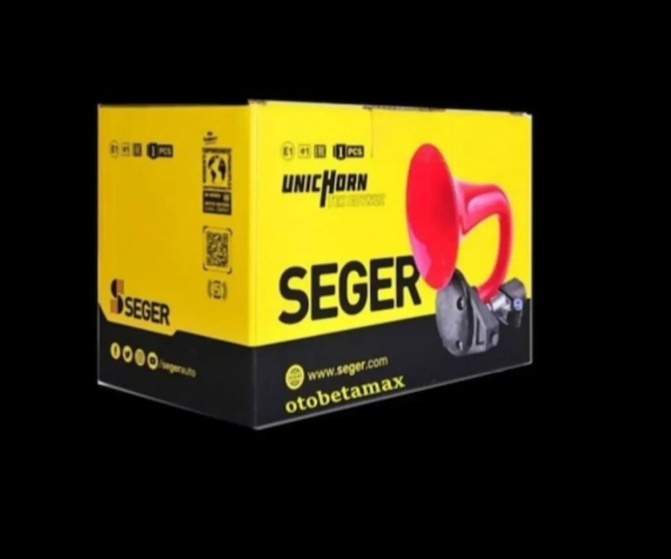 Seger Tek Borulu Scania-Man-Volvo-Mercedes Korna 24V (Adet)