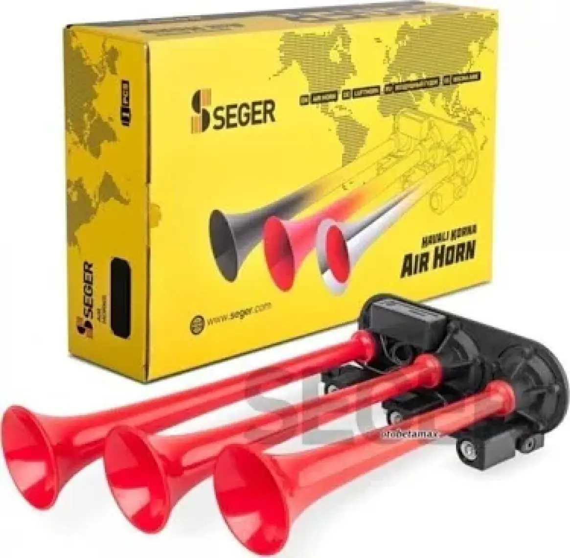 Seger 12 Volt Arap Saydırmalı Korna  86EH Ean - 8698520203395