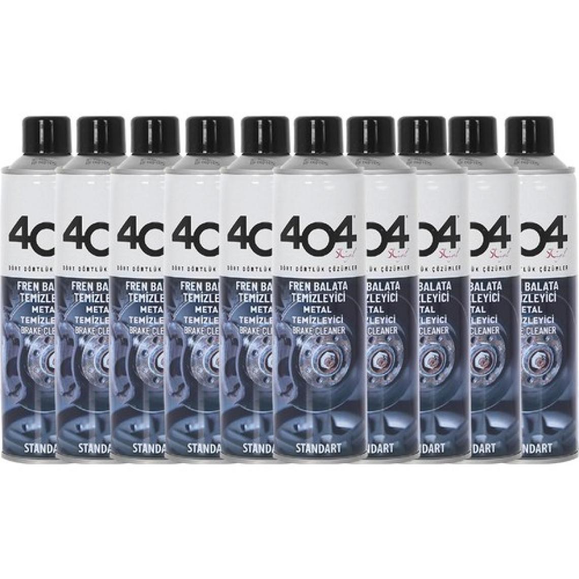 404 Fren Balata Temizleme Spreyi 10 Adet 500 ml