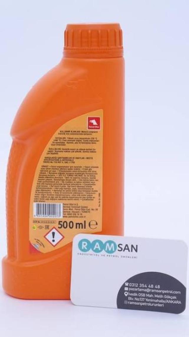 Petrol Ofisi Dot 4 Hidrolik Fren Yağı 500 Ml