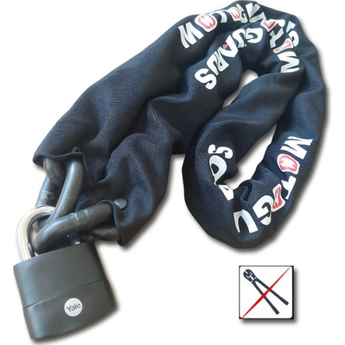 Motoguards Strong Grade 10mm *kesilmez Motosiklet Zinciri + Yale Kilit