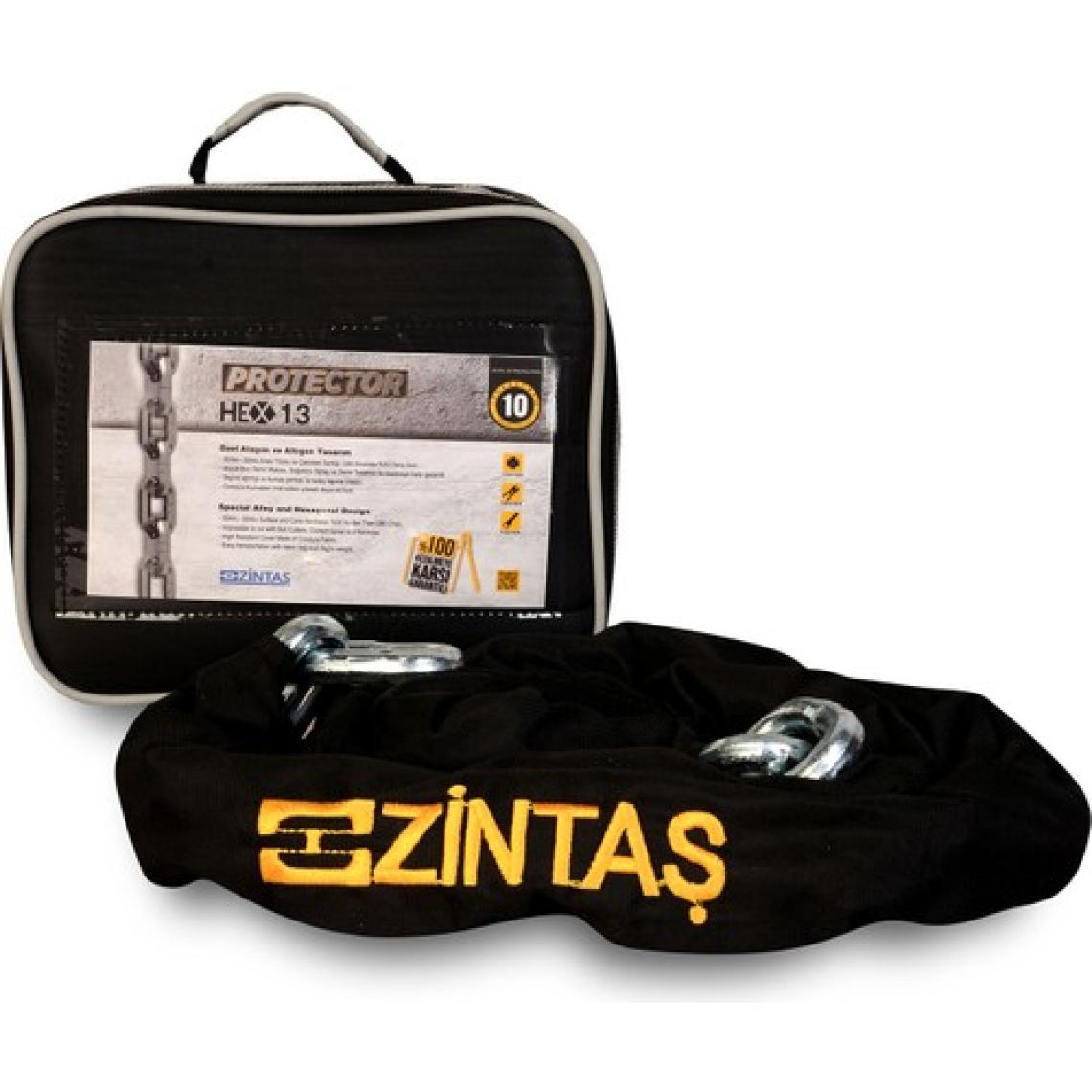 Zintaş Protector HEX13 Motosiklet Kesilmez Zincir