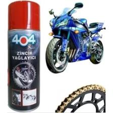 404 Bisiklet- Motorsiklet Zincir Yağlayıcı  Sprey 400 ml