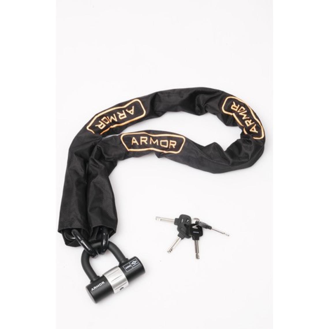 Armor 812MV Military Series Dövme Çelik Zincir+U Bar