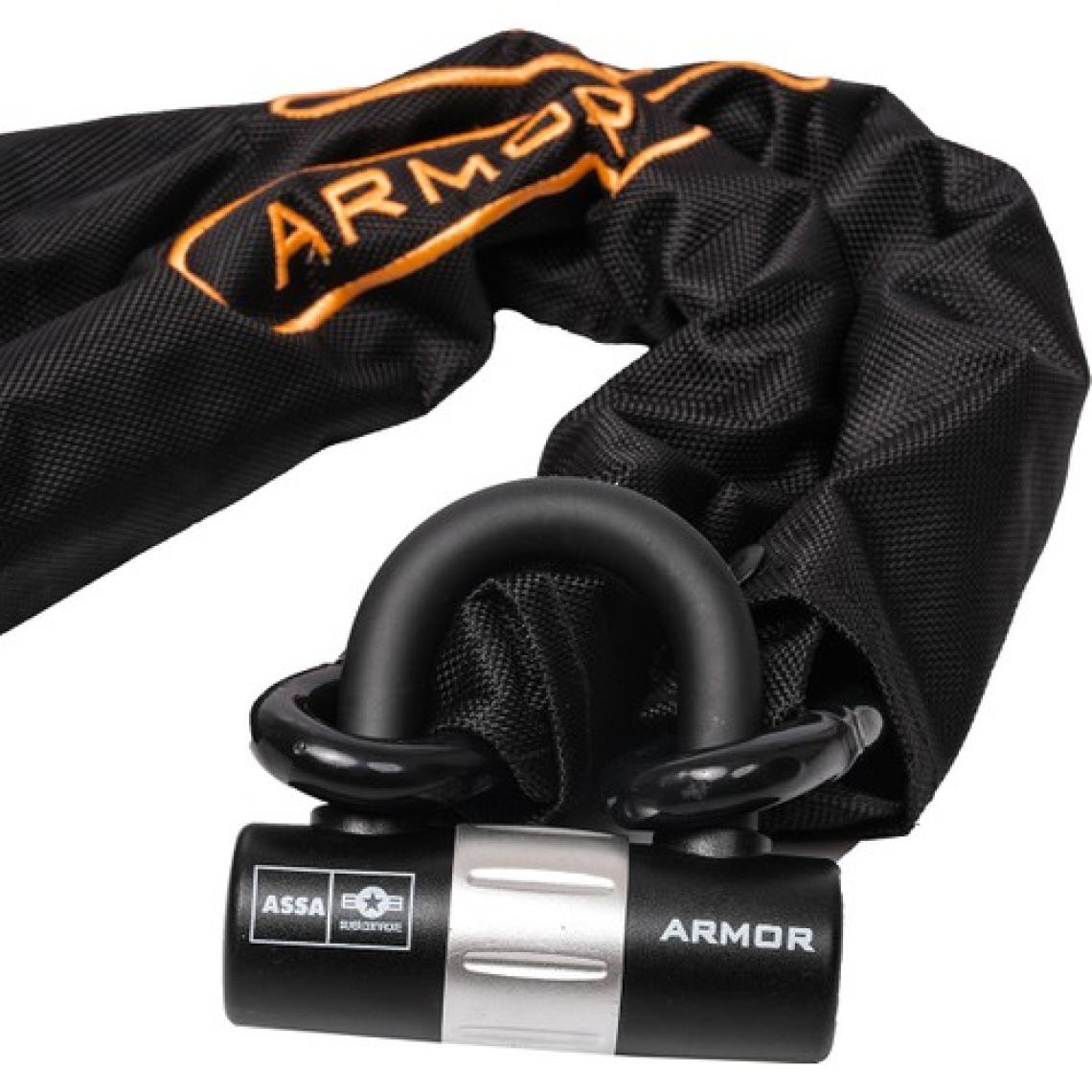 Armor 812MV Military Series Dövme Çelik Zincir+U Bar