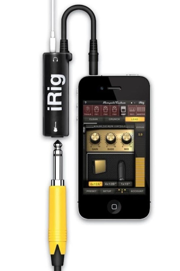 Gitar Irig Iphone Ipod Ipad Bağlantı Amplitube
