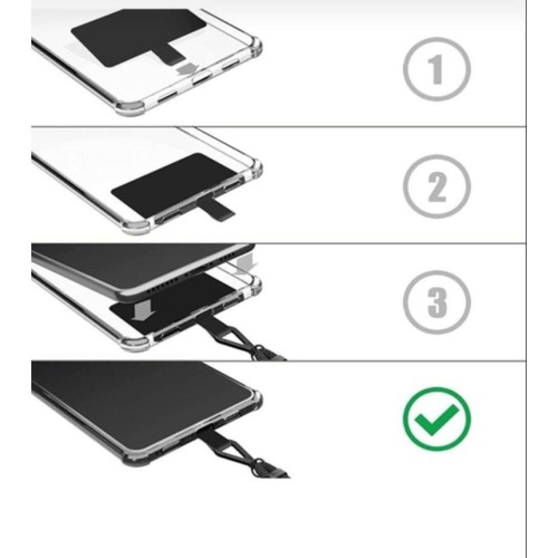 Bahels Tüm Kılıflara Uyumlu Rainbow Trend Telefon Boyun Askısı Charmı
