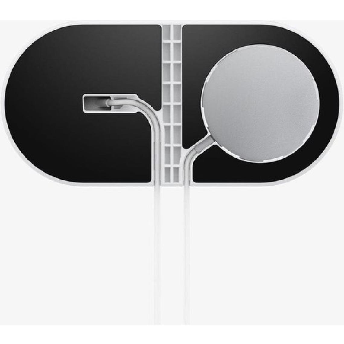 Spigen MagFit Duo AMP02796 2in1Beyaz MagSafe Docking Station