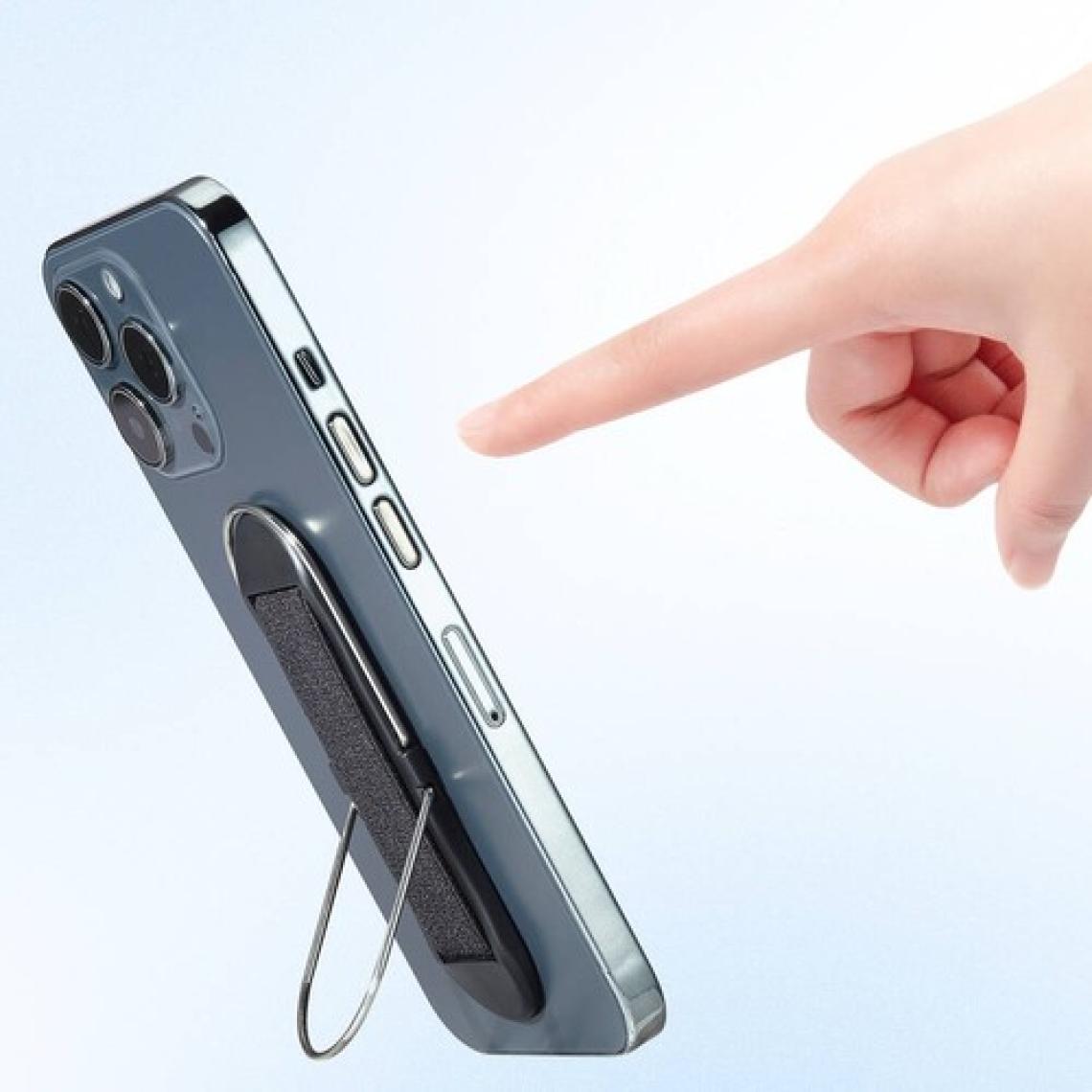 Go-Des Telefon Için Standlı Magnetik Yüzük Tutucu Aparat Go Des GD-G079 4in1 Siyah