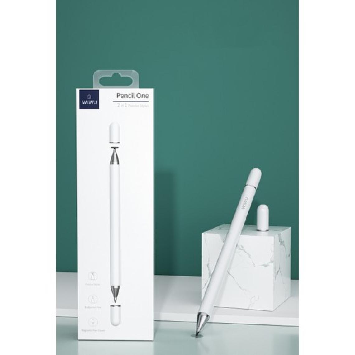 Case 4U Dokunmatik Ekran Kalemi Pencil One 2in1 Passive Stylus  - iOS & Android Uyumlu