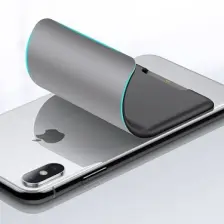 Baseus ACKD-B0G Back Stick Universal Telefon Arkası Kart Yuvası Cüzdan - Gri