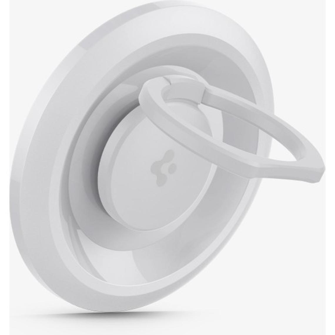 Spigen MagFit O-Mag iPhone için Manyetik Telefon Tutucu MagSafe özellikli Ring White - AMP05303