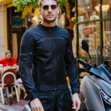 Scudo Milano Yazlık Fileli Erkek Motosiklet Ceketi