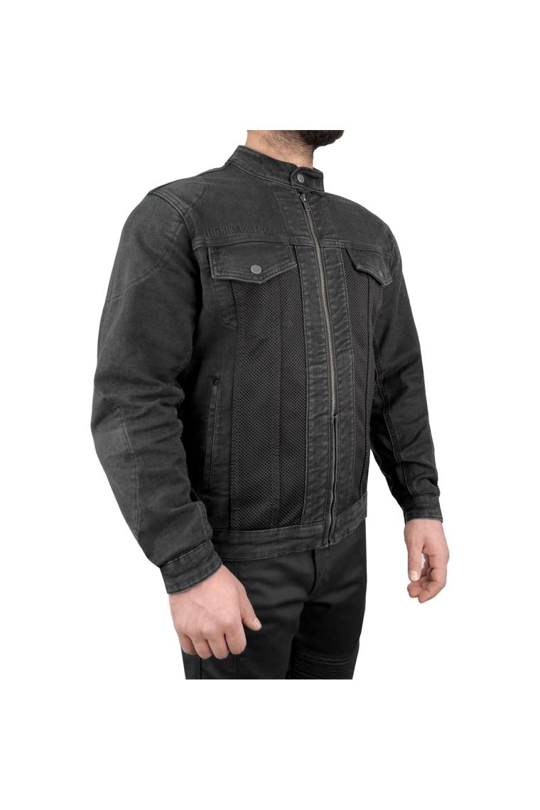 The Biker Jeans Grey Ice Korumalı File Motosiklet Kot Montu Erkek