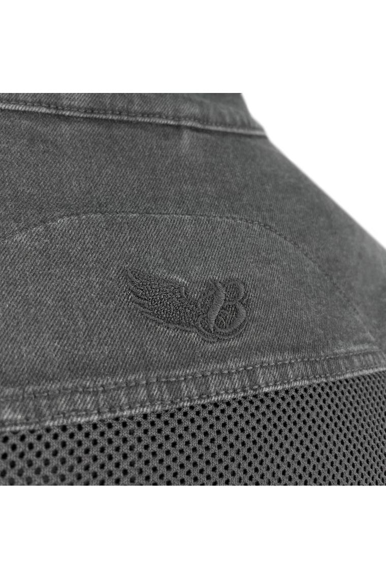 The Biker Jeans Grey Ice Korumalı File Motosiklet Kot Montu Erkek