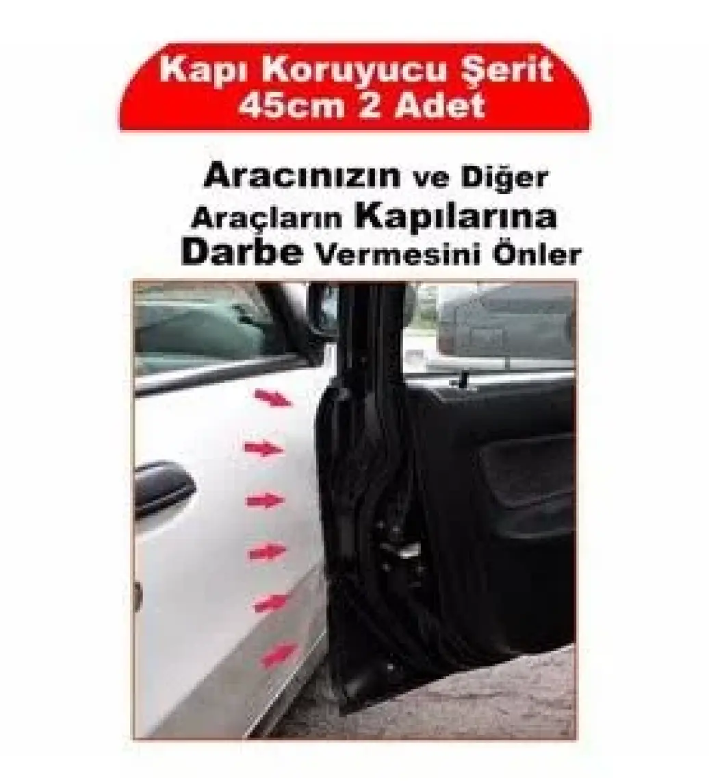 Automix Kapı Koruyucu Şerit Şeffaf