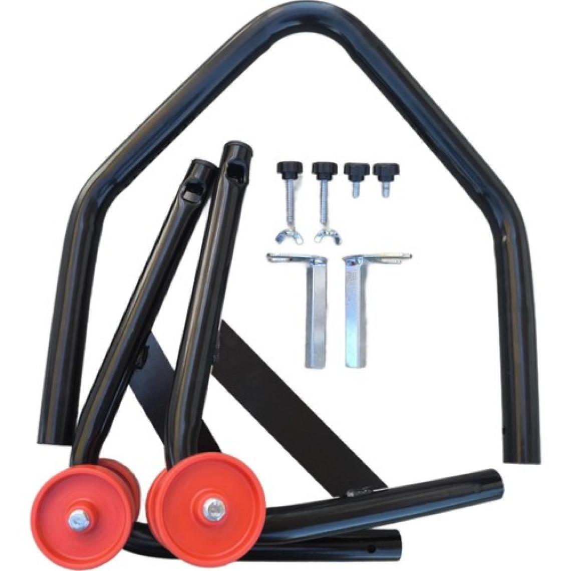 ACS Motosiklet Kaldırma Sehpası (Paddock Stand) Siyah V Aparat