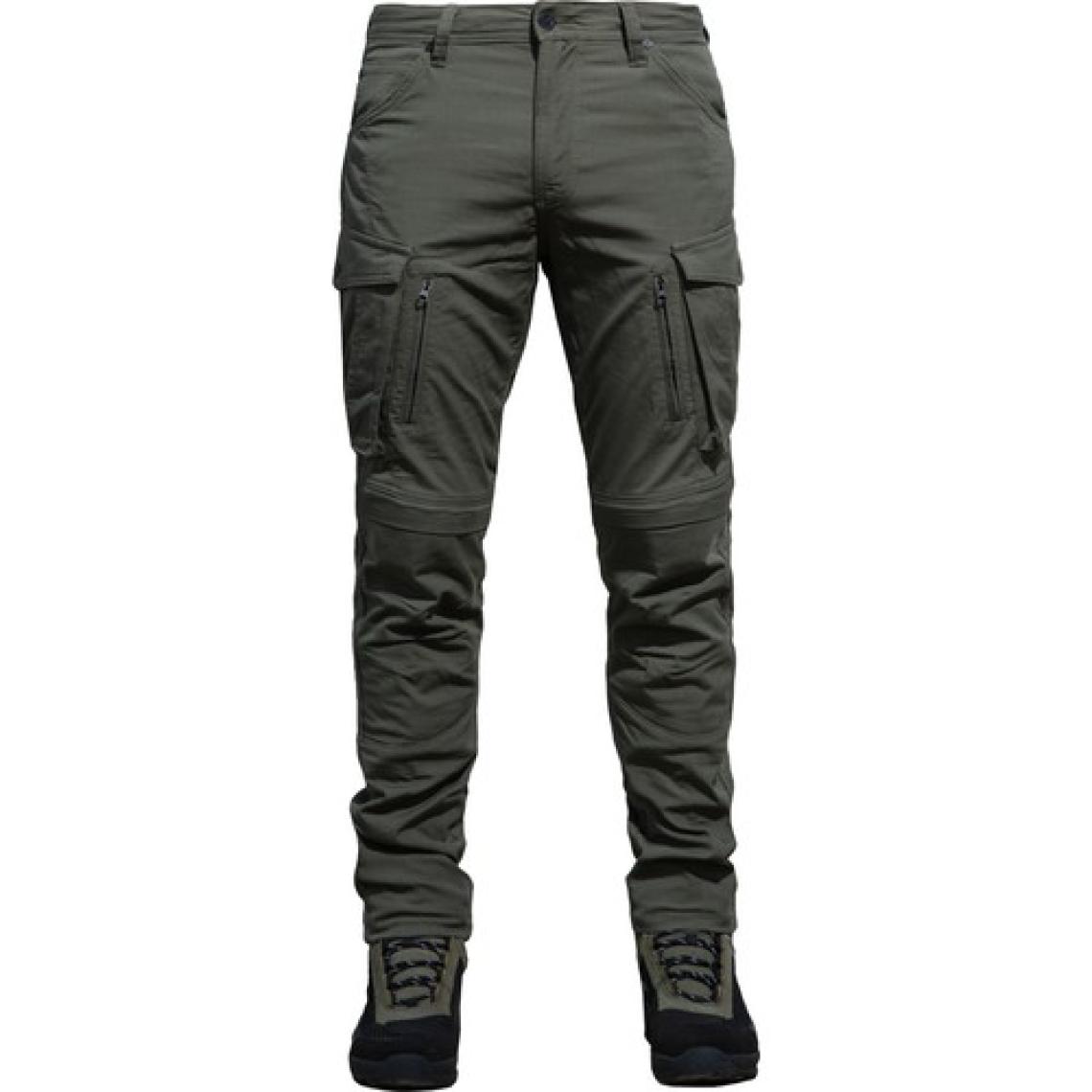 The Biker Jeans Truva Cargo Khaki Korumalı Motosiklet Pantolonu