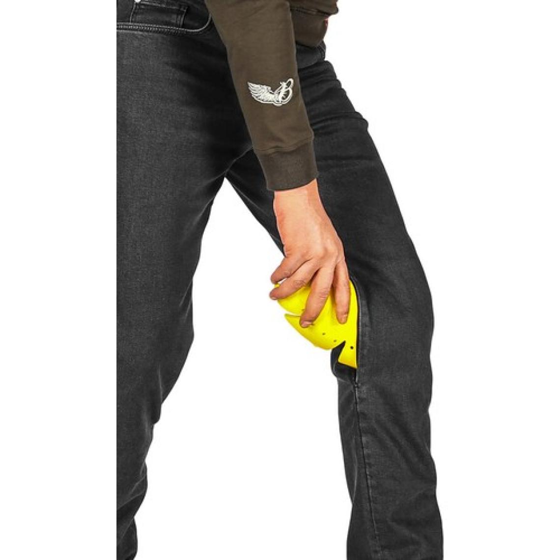 The Biker Jeans Urbanizer Black Cordura Korumalı Motosiklet Kot Pantolon