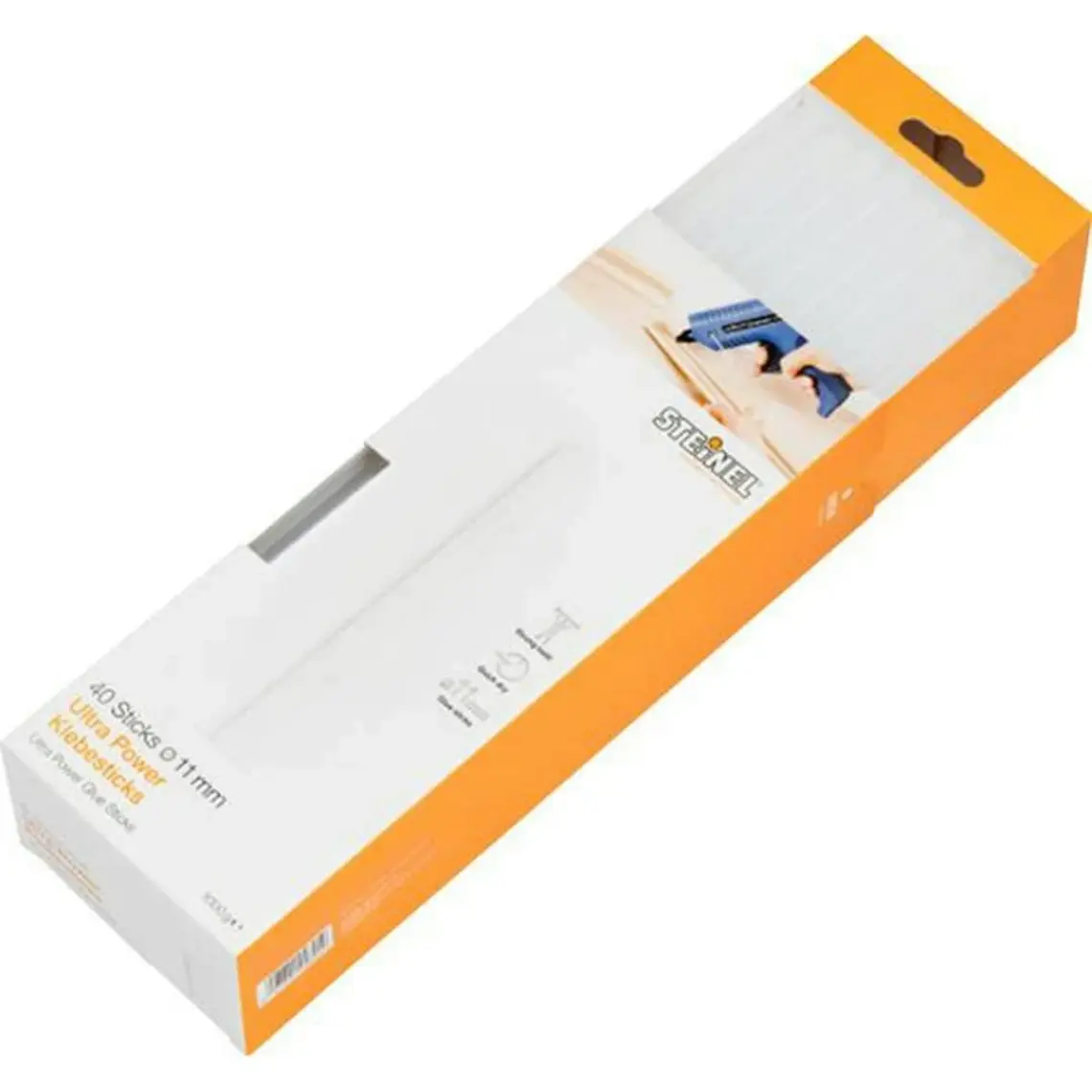 Steinel 006594 Kristal 7mm Mum Silikon Çubuk 40 adet