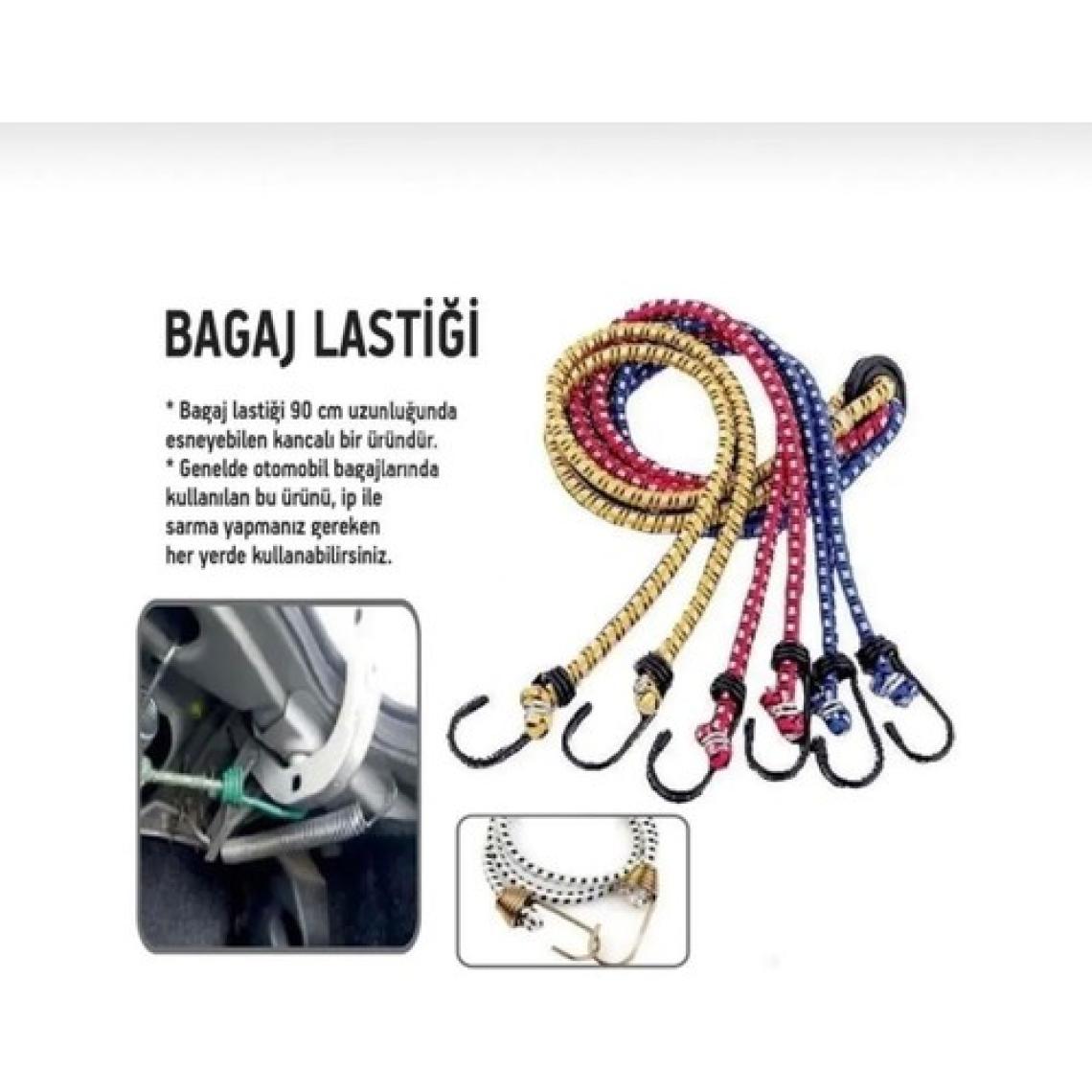 YDGR 5li Ucu Kancalı Bagaj Lastiği
