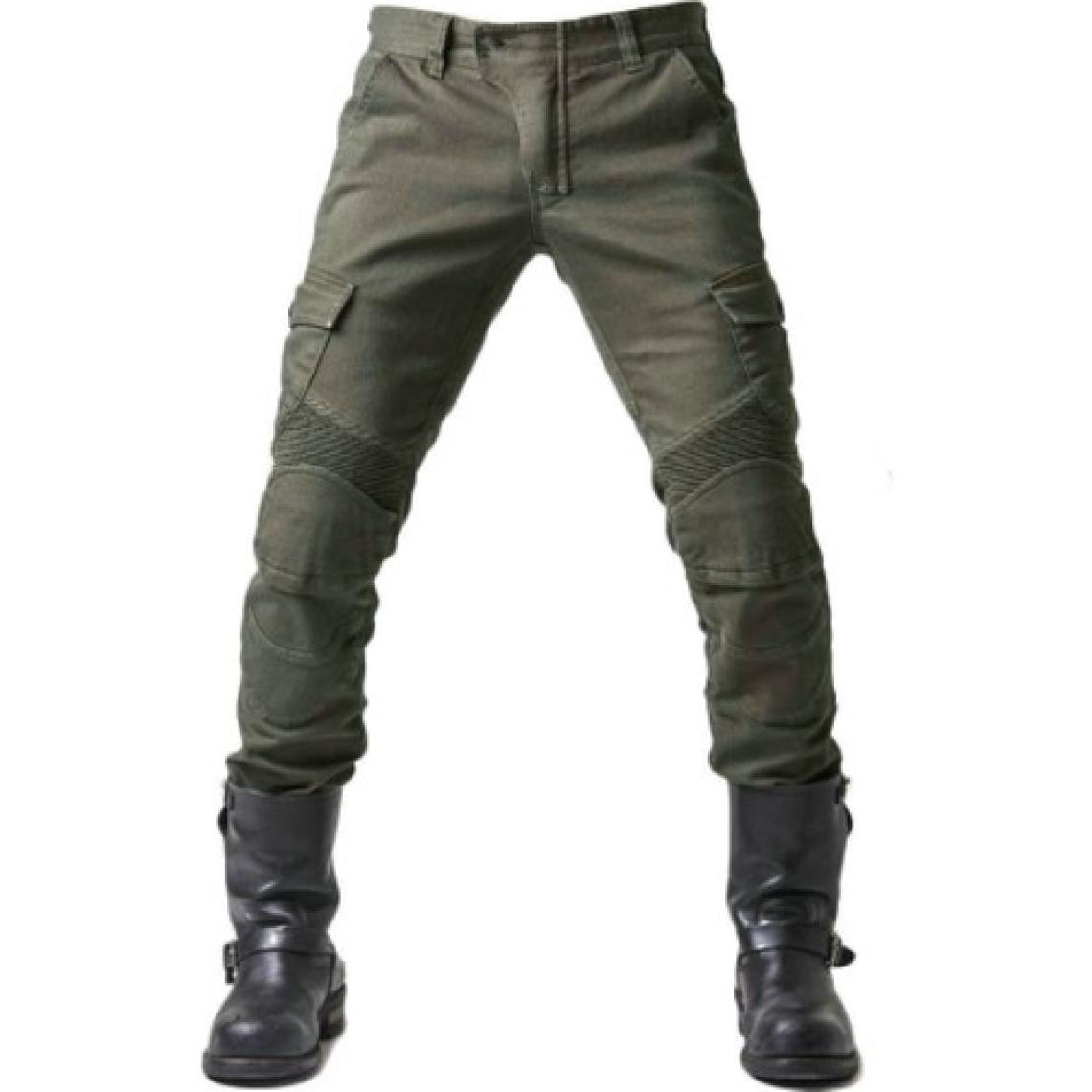 Erkek Dört Mevsim Streç Denim Motosiklet Pantolonu (Yurt Dışından)
