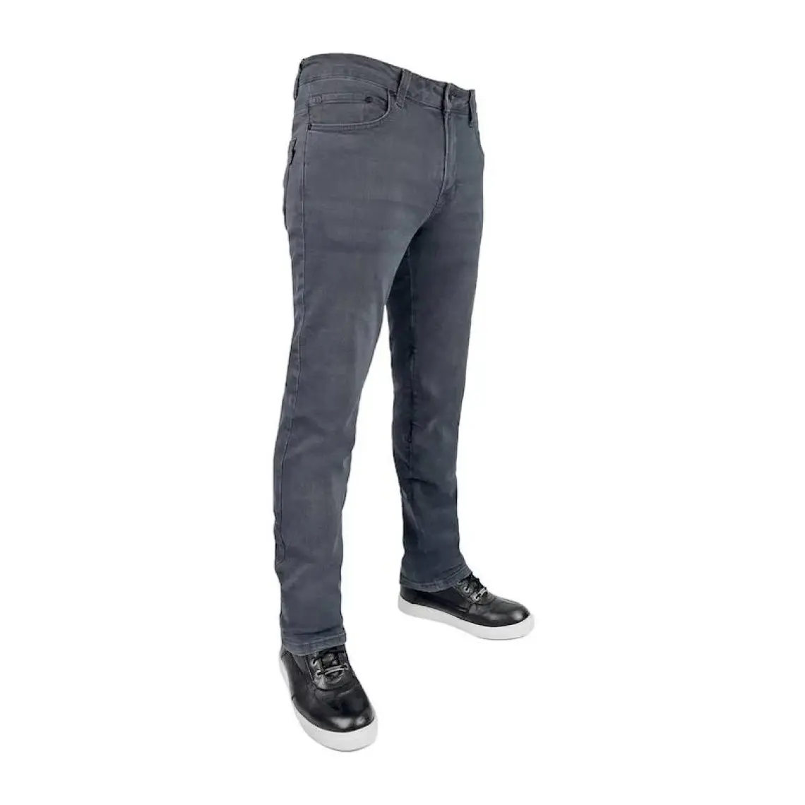 The Biker Jeans City PRO103 Grey Korumalı Motosiklet Kot Pantolonu Erkek