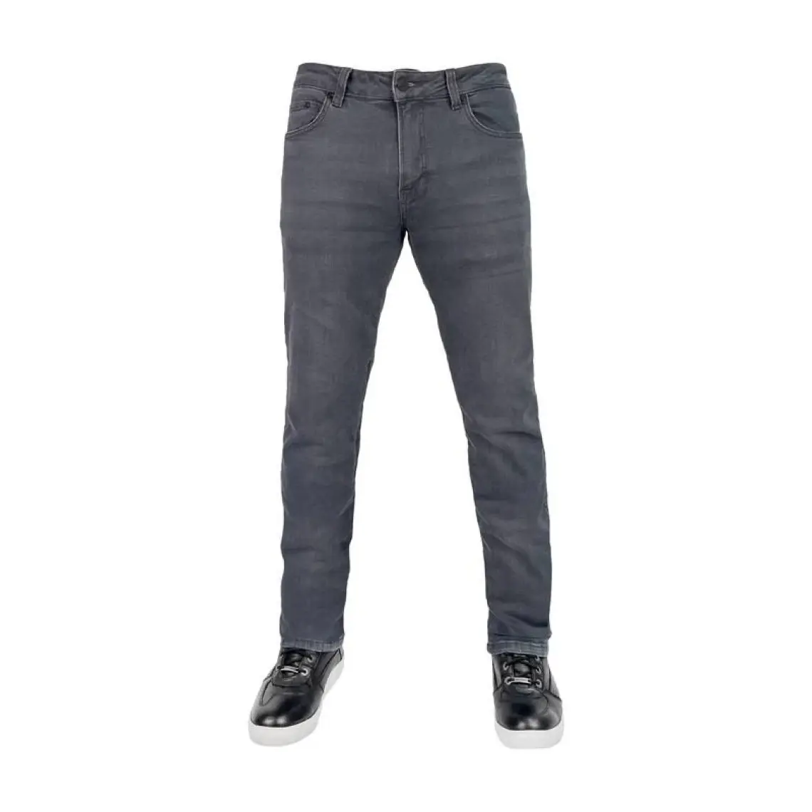 The Biker Jeans City PRO103 Grey Korumalı Motosiklet Kot Pantolonu Erkek