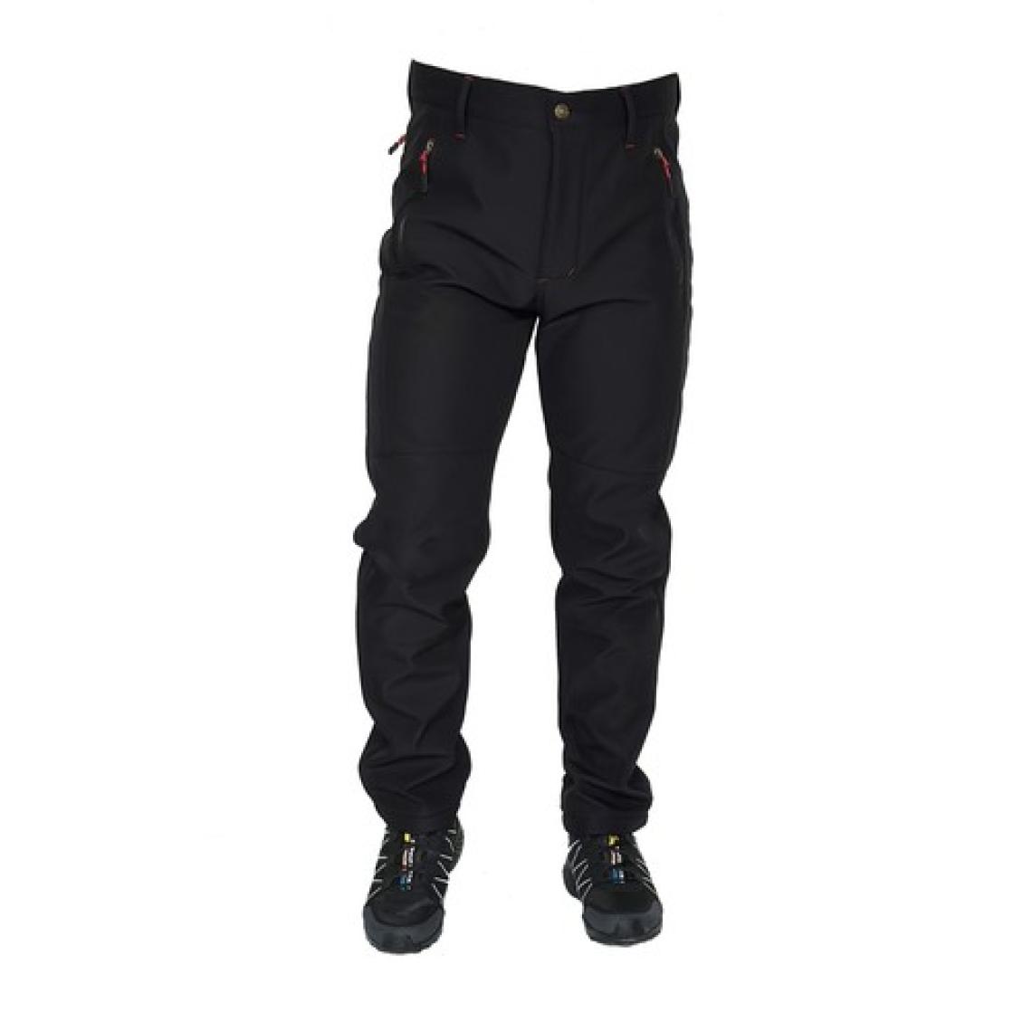 Drc Outdoor Su ve Rüzgar Geçirmez Siyah Softshell Pantolon