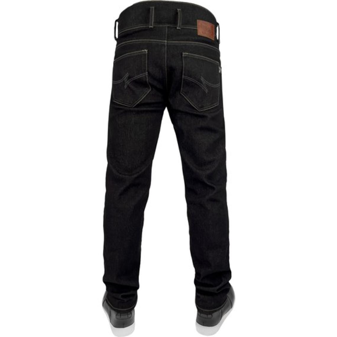 The Biker Jeans City Biker Cold Killer Black Korumalı Motosiklet Kot Pantolonu