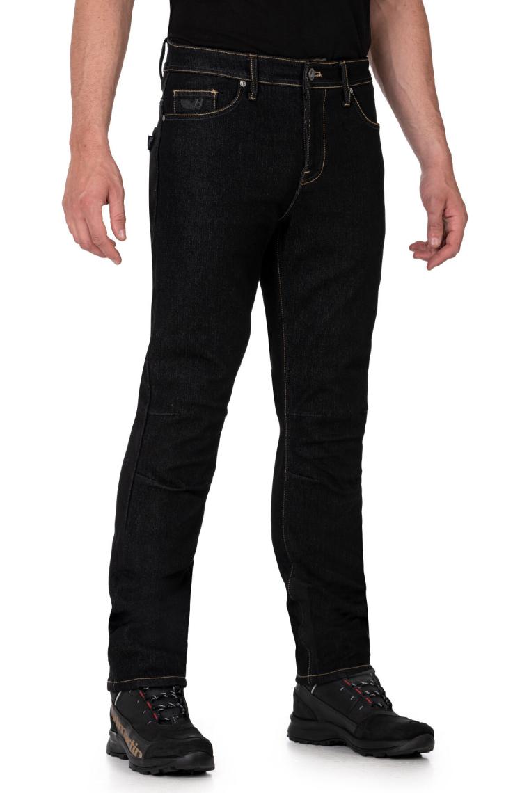 The Biker Jeans City Biker Cold Killer Black Korumalı Motosiklet Kot Pantolonu