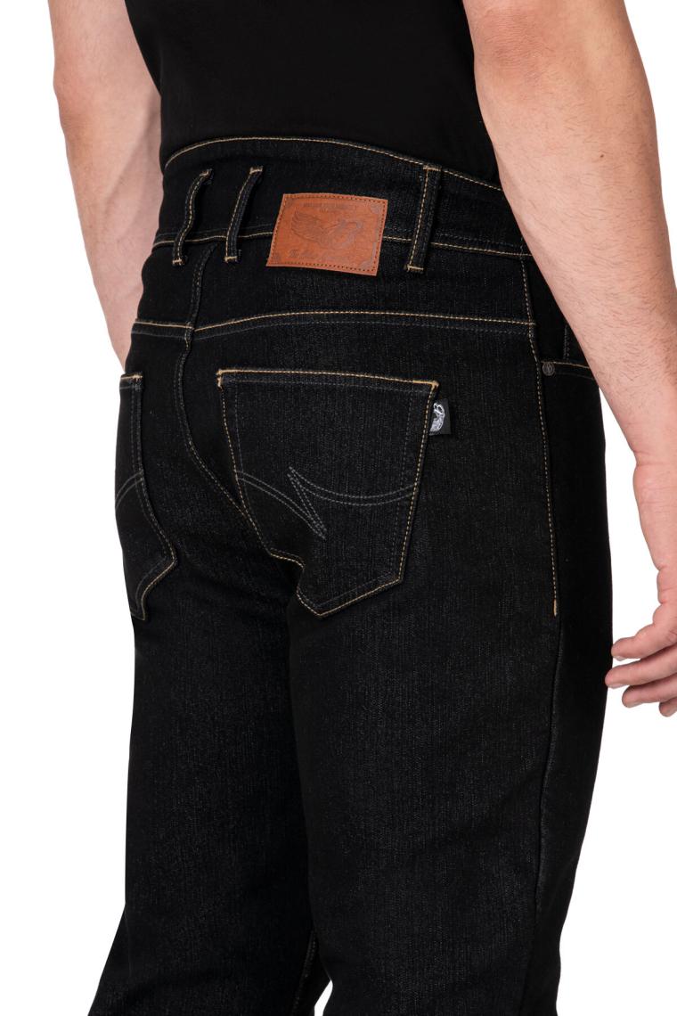 The Biker Jeans City Biker Cold Killer Black Korumalı Motosiklet Kot Pantolonu