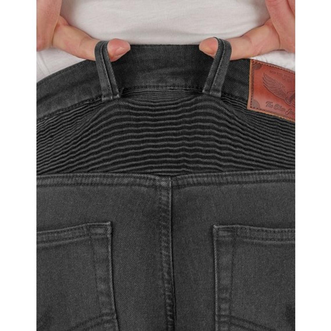 The Biker Jeans Iron Shield Flexi Korumalı Motosiklet Kot Pantolonu
