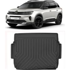 Rizline Citroen C5 Aircross Üst Konum  2023 Sonrası  3D Bagaj Havuzu Siyah