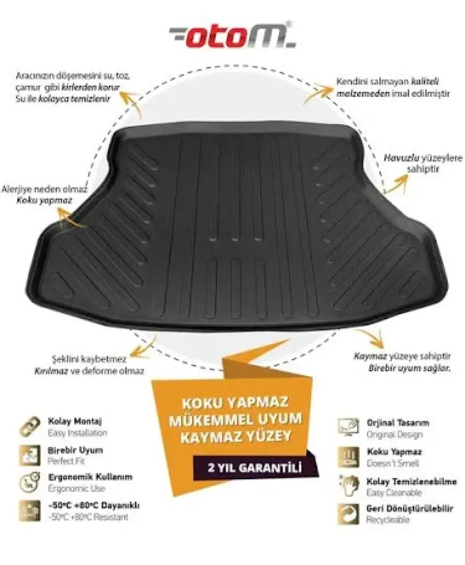 Autoarti Ford Fiesta Bagaj Havuzu 2002/2008-9007565