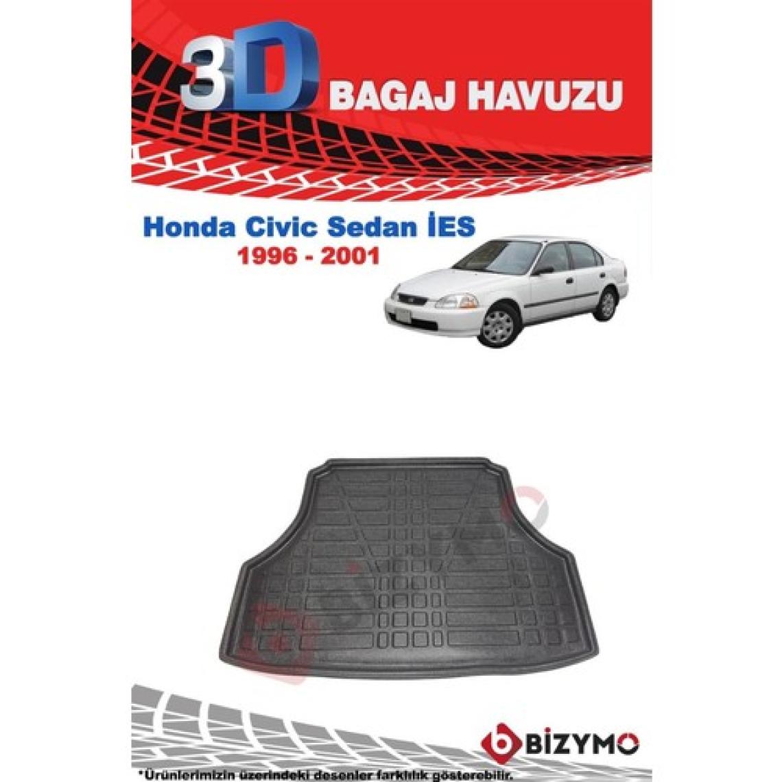 Honda Civic Sedan (Ies) 1996-2001 3D Bagaj Havuzu Bizymo