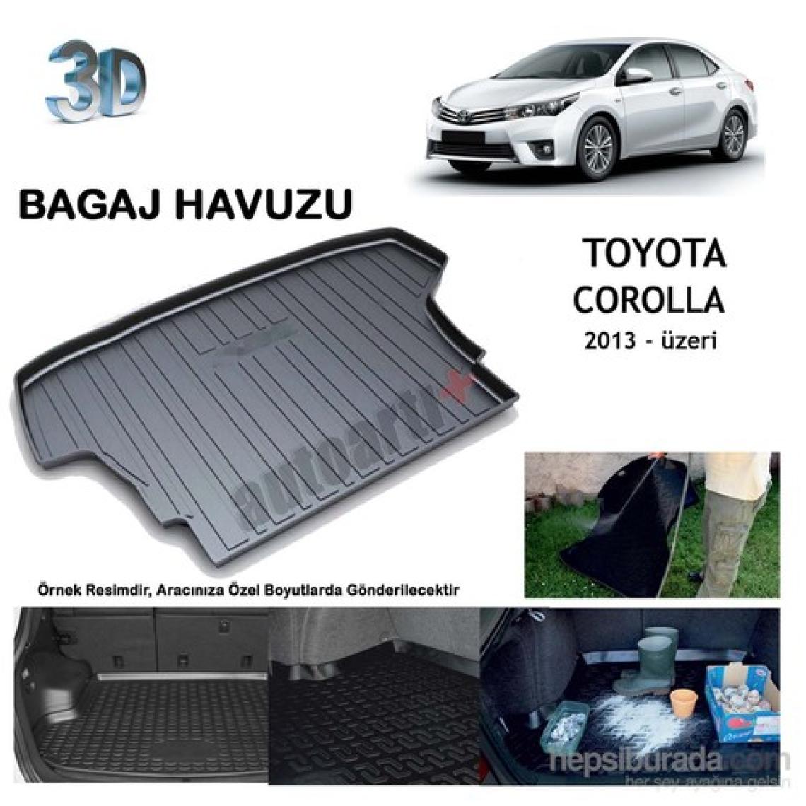 Autoarti Toyota Corolla Sedan 2013-Üzeri  Bagaj Havuzu-9007721
