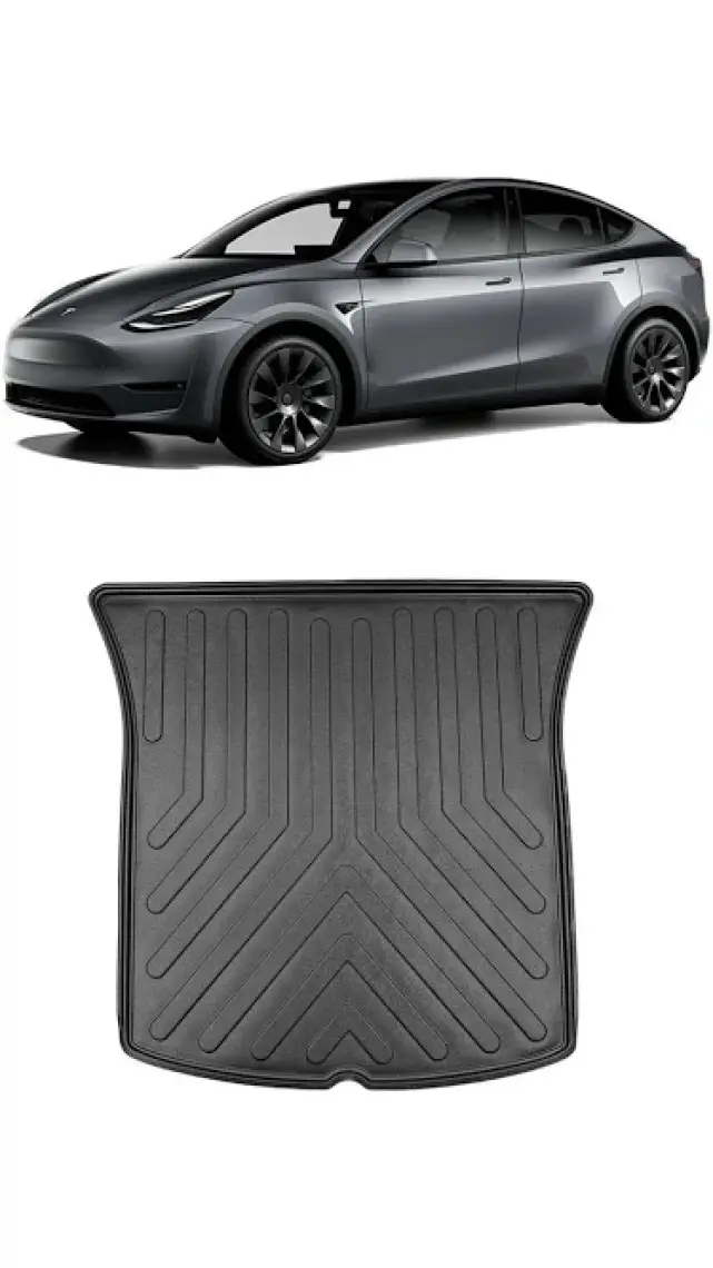 Rizline Tesla Model Y 2019 Sonrası 3D Bagaj Havuzu Siyah