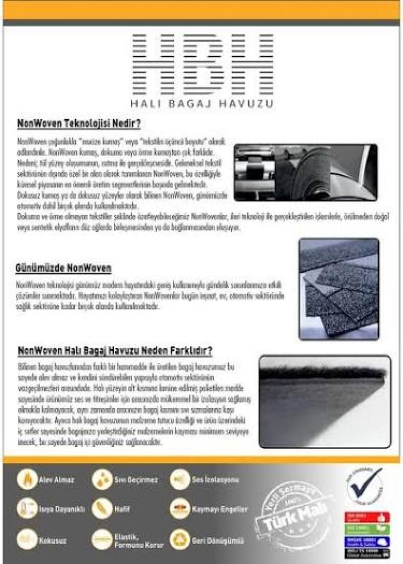 Öz-İş Mercedes Gla Halı Bagaj Havuzu (2021 Sonrası)