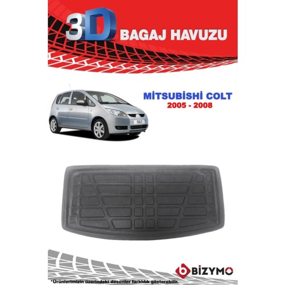 Mitsubishi Colt 2005-2008 3D Bagaj Havuzu Bizymo